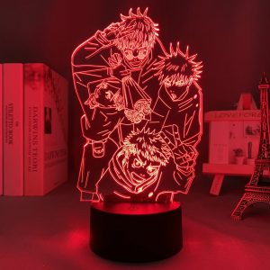 TEAM GOJO ++  LED ANIME LAMP  (JUJUTSU KAISEN) Otaku0705 TOUCH +(REMOTE Official Anime Light Lamp Merch