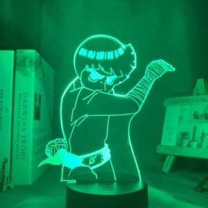 ROCK LEE LED ANIME LAMP (NARUTO) Otaku0705 TOUCH +(REMOTE) Official Anime Light Lamp Merch