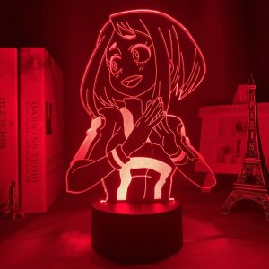 OCHACO URARAKA LED ANIME LAMP (MY HERO ACADEMIA) Otaku0705 TOUCH Official Anime Light Lamp Merch