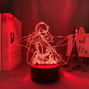 LEVI BLADE LED ANIME LAMP (ATTACK ON TITAN) Otaku0705 TOUCH +(REMOTE) Official Anime Light Lamp Merch
