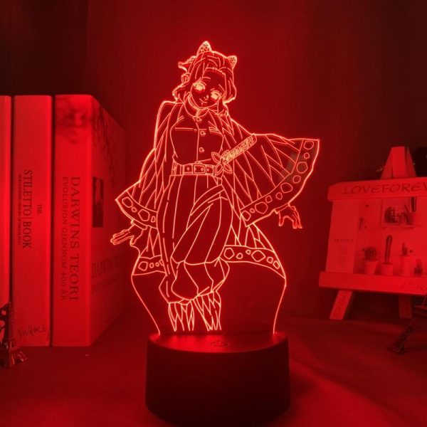 WAIFU SHINOBU LED ANIME LAMP (DEMON SLAYER) Otaku0705 TOUCH Official Anime Light Lamp Merch