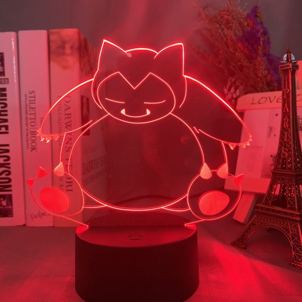 SNORLAX LED ANIME LAMP (POKEMON) Otaku0705 TOUCH Official Anime Light Lamp Merch
