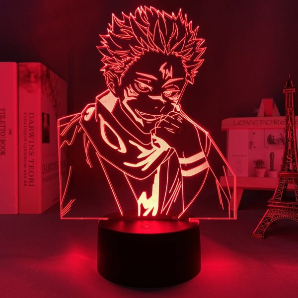 DOMAIN SUKUNA LED ANIME LAMP  (JUJUTSU KAISEN) Otaku0705 TOUCH +(REMOTE Official Anime Light Lamp Merch