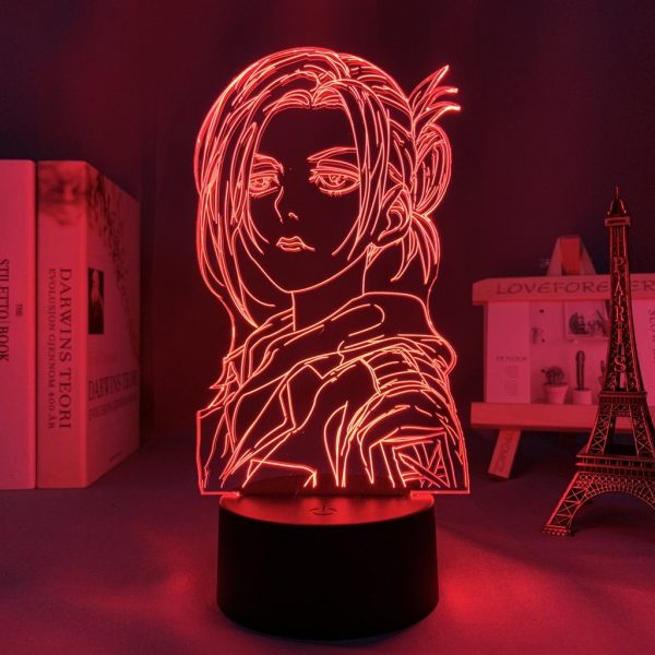 ANNIE LEONHART LED ANIME LAMP (ATTACK ON TITAN) Otaku0705 TOUCH Official Anime Light Lamp Merch