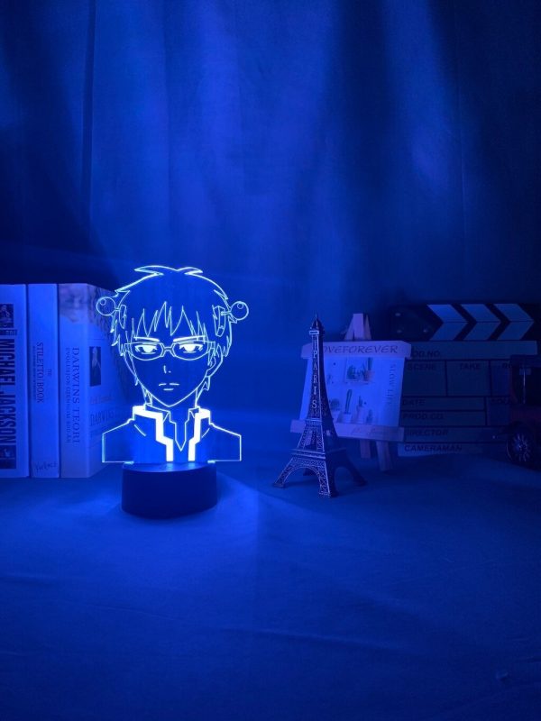 anime light the disastrous life of saiki description 3 - Anime 3D lamp