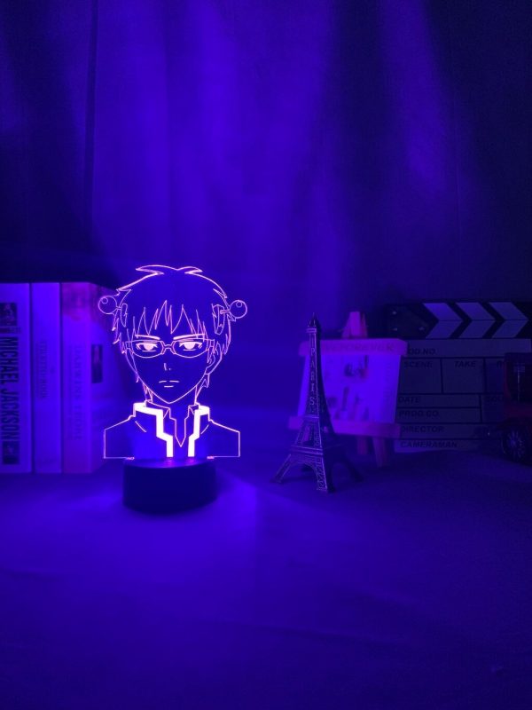 anime light the disastrous life of saiki description 7 - Anime 3D lamp