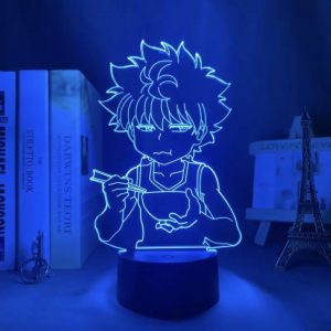 KILLUA EATING LED ANIME LAMP (HUNTER X HUNTER) Otaku0705 TOUCH +REMOTE) Official Anime Light Lamp Merch