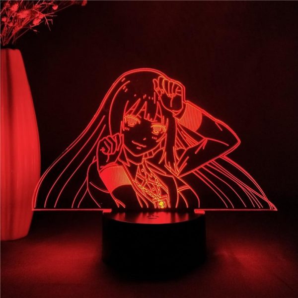 YUMEKO JABAMI LED ANIME LAMP (KAKEGURUI) Otaku0705 TOUCH +(REMOTE) Official Anime Light Lamp Merch