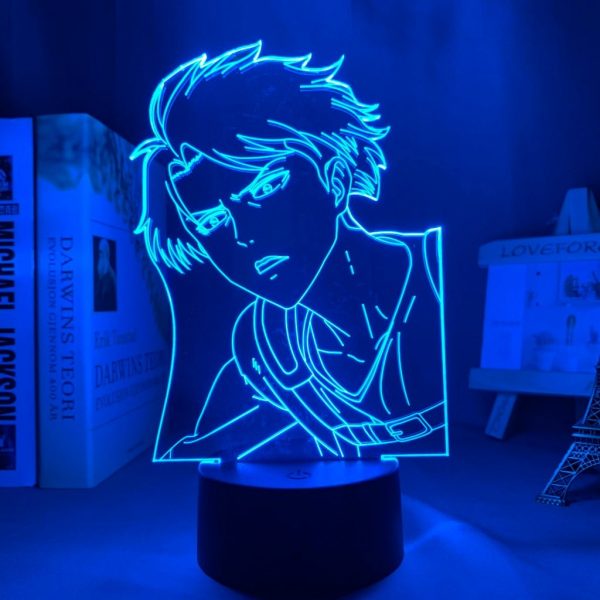 LEVI S3 LED ANIME LAMP (ATTACK ON TITAN) Otaku0705 TOUCH +(REMOTE) Official Anime Light Lamp Merch