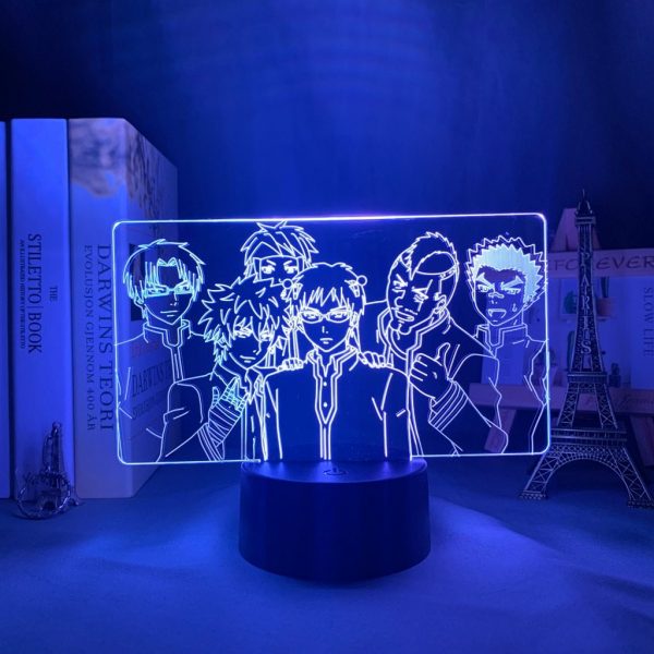 SAIKI'S SQUAD (THE DISASTROUS LIFE OF SAIKI K.) Otaku0705 TOUCH +(REMOTE) Official Anime Light Lamp Merch