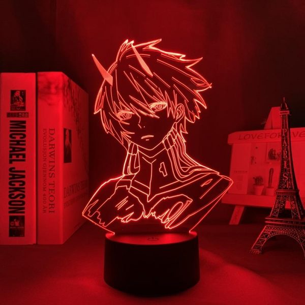 HIRO LED ANIME LAMP (DARLING IN THE FRANXX) Otaku0705 TOUCH +(REMOTE) Official Anime Light Lamp Merch