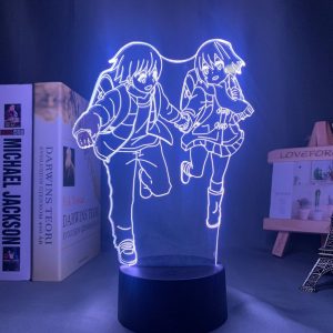 KAYO AND SATORU LED ANIME LAMP (ERASED) Otaku0705 TOUCH +(REMOTE) Official Anime Light Lamp Merch