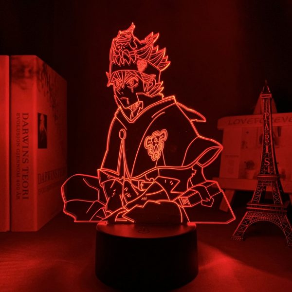 ASTA CHILLING LED ANIME LAMPS (BLACK COVER) Otaku0705 TOUCH +(REMOTE) Official Anime Light Lamp Merch