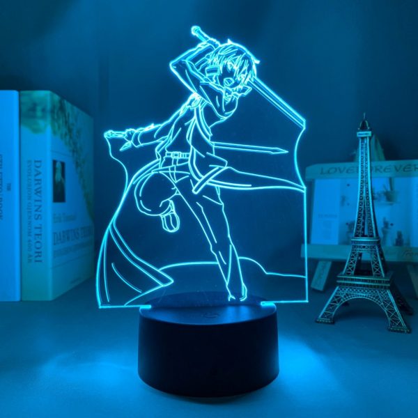 KIRITO+ LED ANIME LAMP (SWORD ART ONLINE) Otaku0705 TOUCH Official Anime Light Lamp Merch